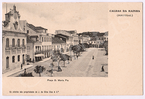 Postal antigo das Caldas da Rainha