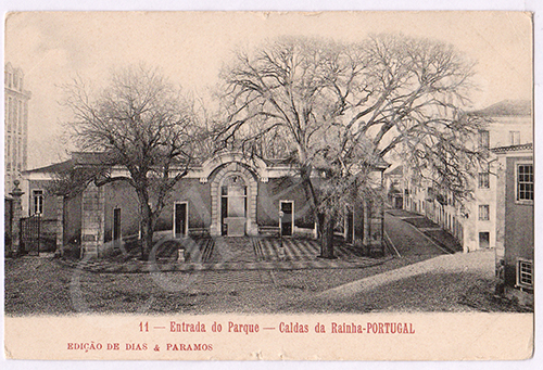 Postal antigo das Caldas da Rainha
