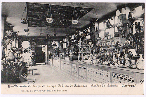 Postal antigo das Caldas da Rainha