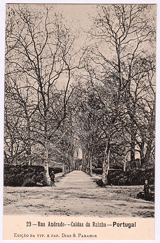 Postal antigo das Caldas da Rainha