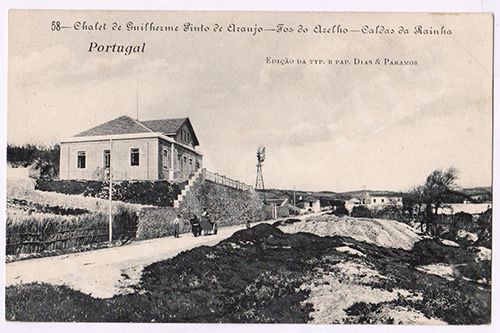 Postal antigo das Caldas da Rainha