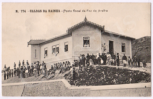 Postal antigo das Caldas da Rainha