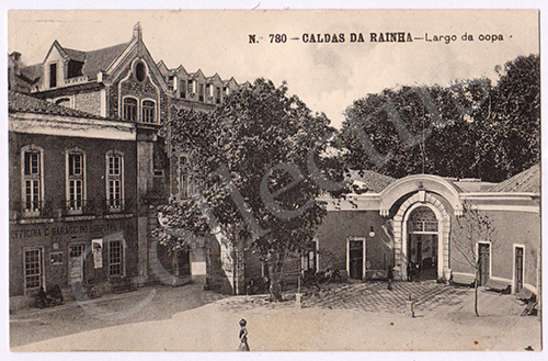 Postal antigo das Caldas da Rainha