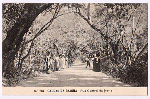 Postal antigo das Caldas da Rainha