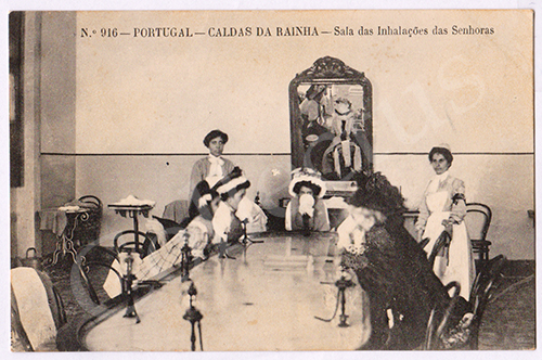 Postal antigo das Caldas da Rainha