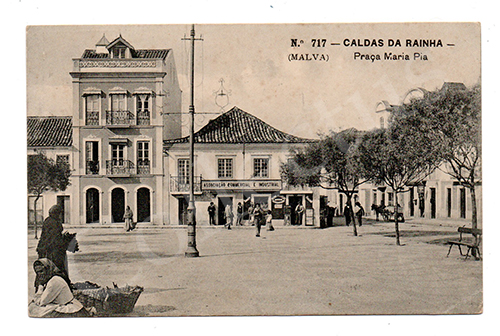 Postal antigo das Caldas da Rainha