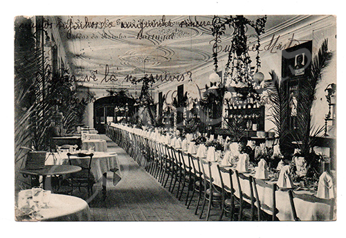 Postal antigo das Caldas da Rainha