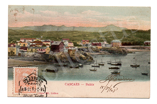 Postal antigo de Cascais