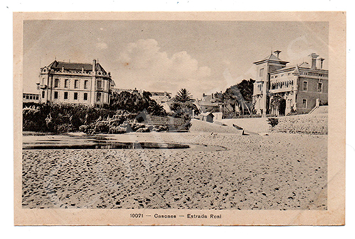 Postal antigo de Cascais