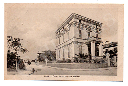 Postal antigo de Cascais