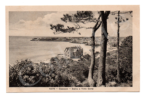 Postal antigo de Cascais