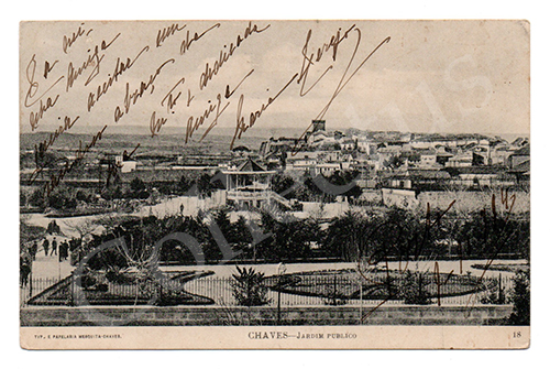 Postal antigo de Chaves