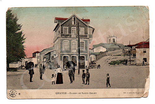 Postal antigo de Chaves