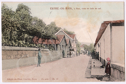 Postal antigo de Entre-os-Rios
