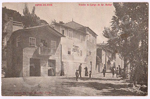 Postal antigo de Entre-os-Rios