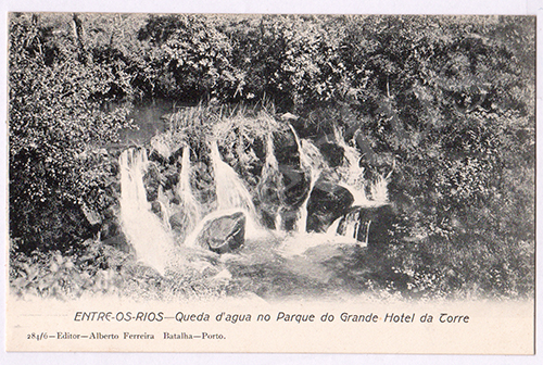 Postal antigo de Entre-os-Rios