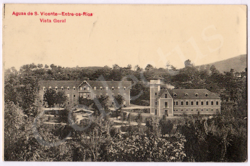 Postal antigo de Entre-os-Rios