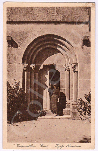 Postal antigo de Entre-os-Rios