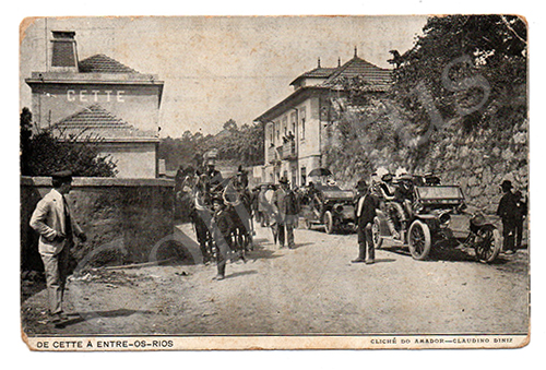 Postal antigo de Entre-os-Rios