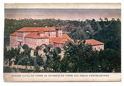 Postal antigo de Entre-os-Rios