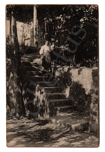 Postal antigo de Entre-os-Rios