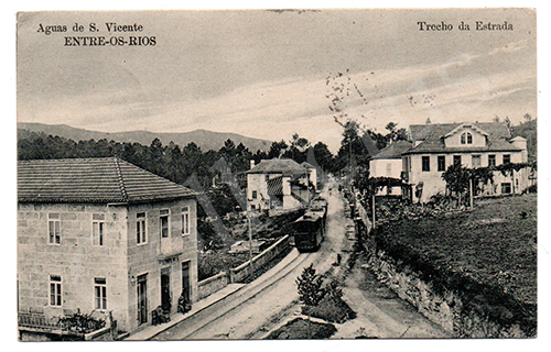 Postal antigo de Entre-os-Rios