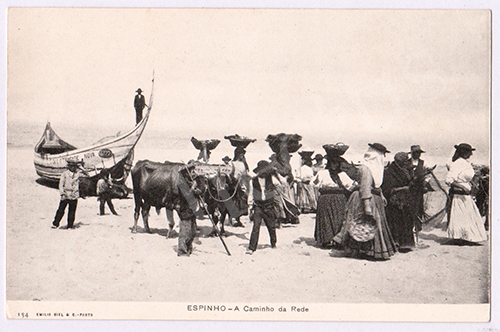 Postal antigo de Espinho