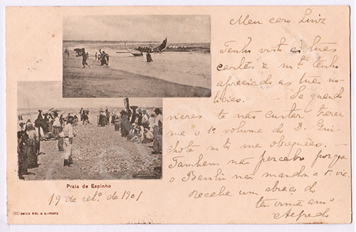 Postal antigo de Espinho