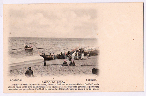 Postal antigo de Espinho