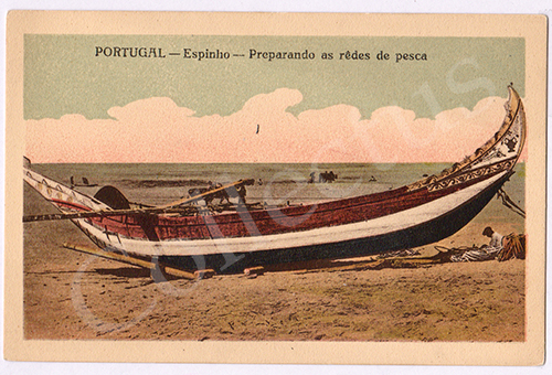 Postal antigo de Espinho