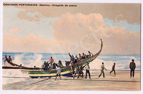 Postal antigo de Espinho