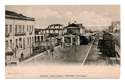 Postal antigo de Espinho