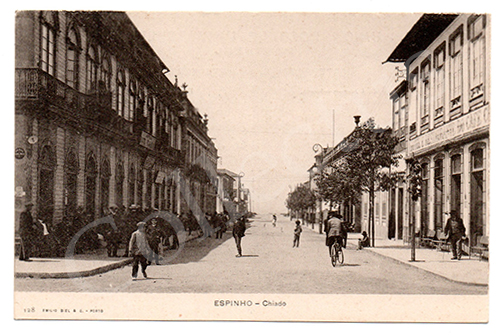 Postal antigo de Espinho
