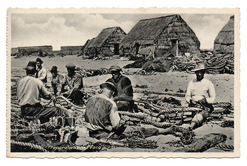 Postal antigo de Faro