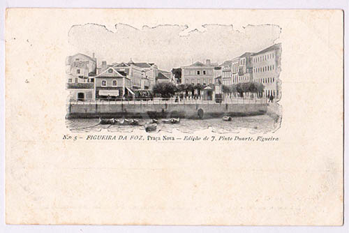 Postal antigo da Figueira da Foz