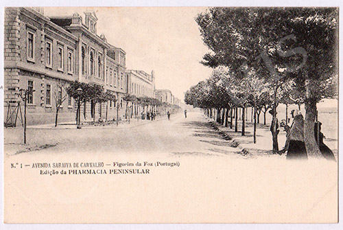 Postal antigo da Figueira da Foz