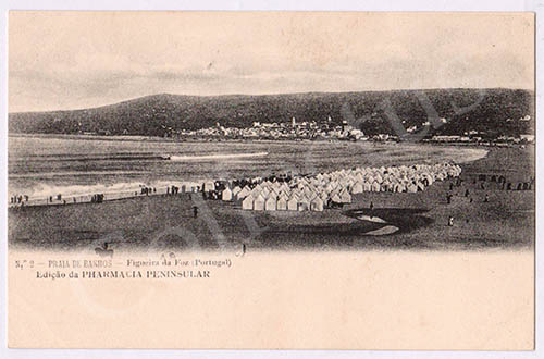 Postal antigo da Figueira da Foz