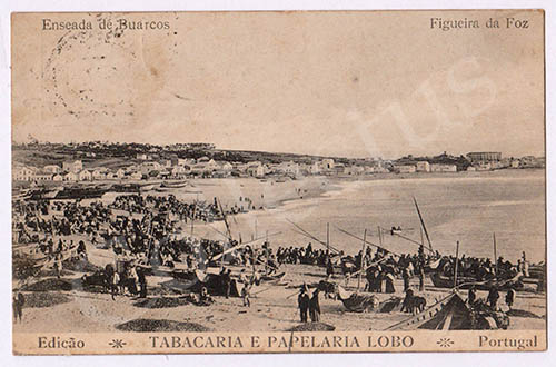 Postal antigo da Figueira da Foz