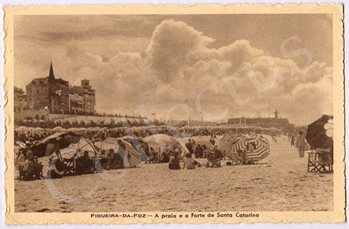 Postal antigo da Figueira da Foz