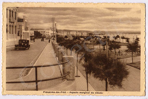 Postal antigo da Figueira da Foz