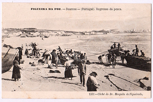 Postal antigo da Figueira da Foz