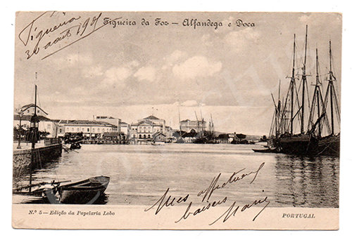 Postal antigo da Figueira da Foz