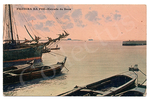 Postal antigo da Figueira da Foz