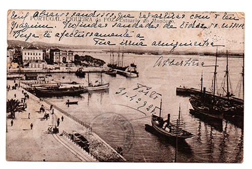 Postal antigo da Figueira da Foz