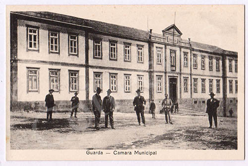 Postal antigo da Guarda
