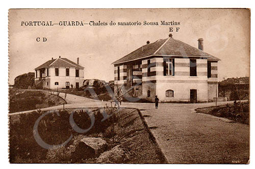 Postal antigo da Guarda