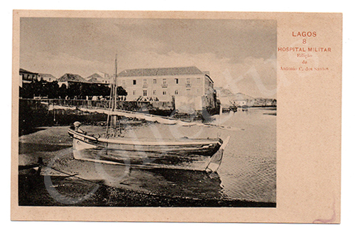 Postal antigo de Lagos