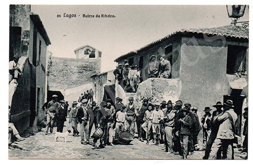 Postal antigo de Lagos