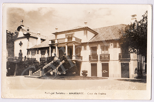 Postal antigo de Amarante