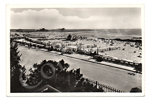 Postal antigo de Leça da Palmeira